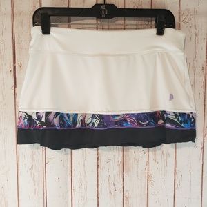 Prince Athletic Tennis Skort Built in Shorts sz sm